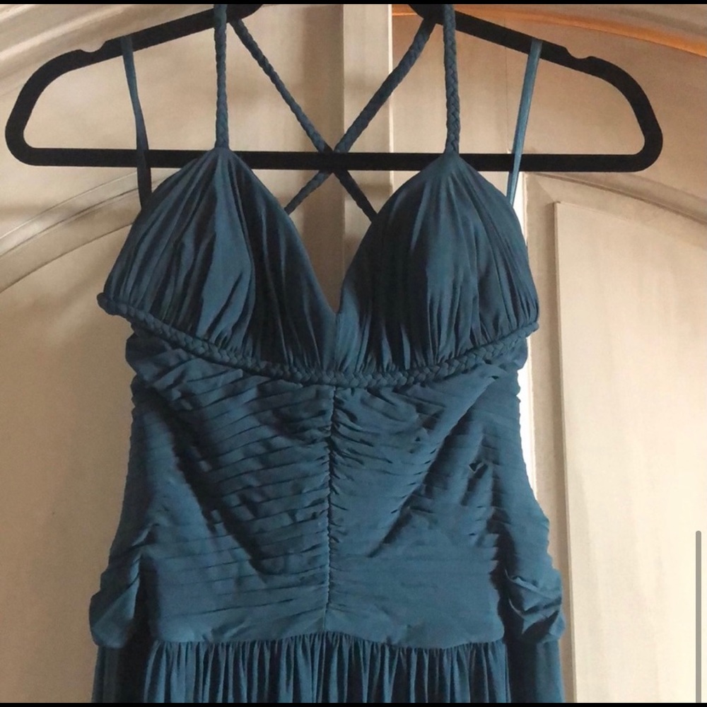 BCBG Teal Dress - Picture 2 of 7